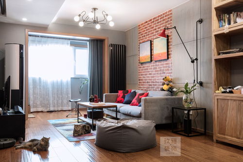 原創(chuàng)案例 用磚墻暗色打造時尚溫馨工業(yè)風